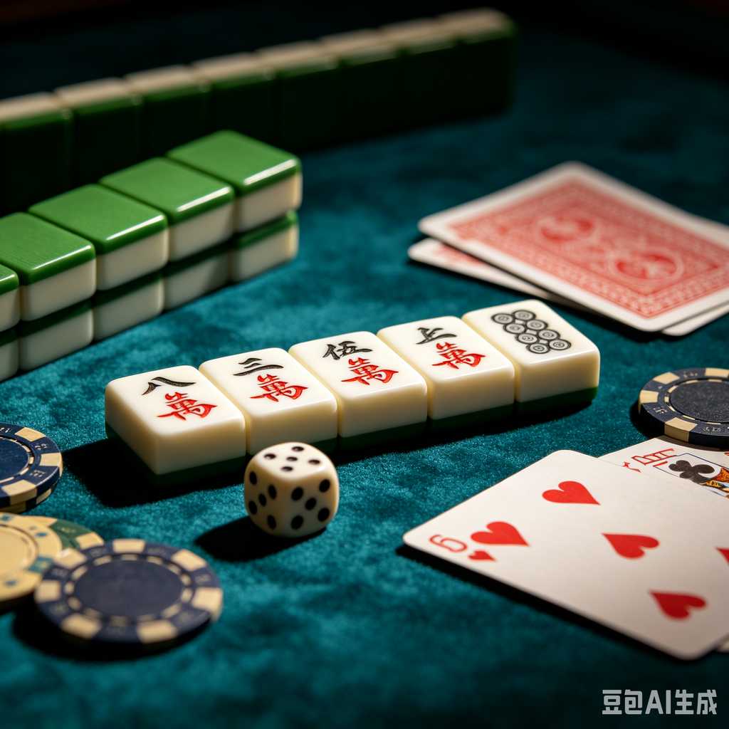 wear resistant print mahjong set